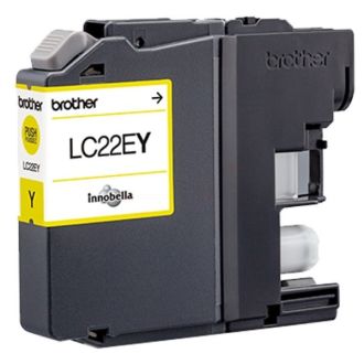 Cartouche d'origine LC22EY Brother - jaune