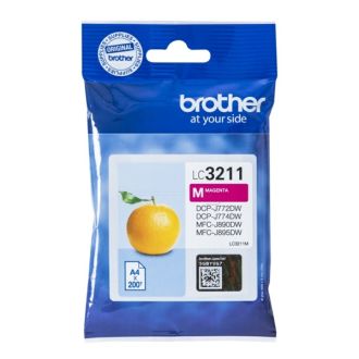 Cartouche d'origine LC3211M Brother - magenta