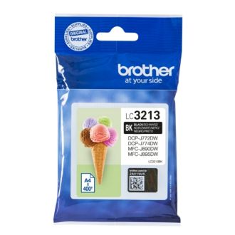 Cartouche d'origine LC3213BK Brother - noire