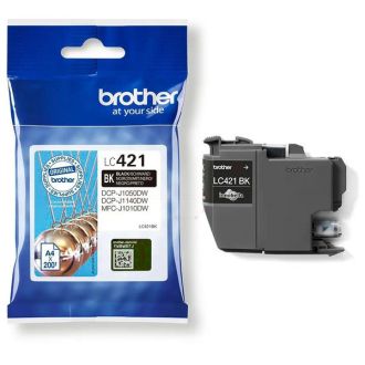 Cartouche d'origine LC421BK Brother - noire