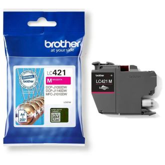 Cartouche d'origine LC421M Brother - magenta