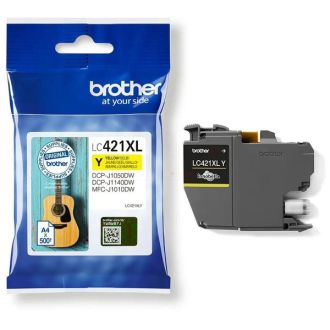 Cartouche d'origine LC421XLY Brother - jaune