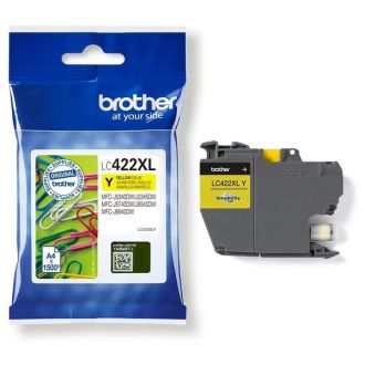 Cartouche d'origine LC422XLY Brother - jaune