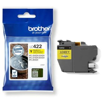 Cartouche d'origine LC422Y Brother - jaune