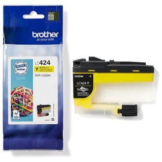 Cartouche d'origine LC424Y Brother - jaune