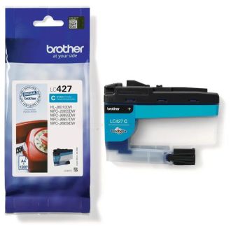 Cartouche d'origine LC427C Brother - cyan