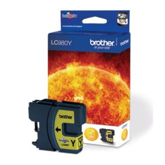Cartouche d'origine LC980Y Brother - jaune