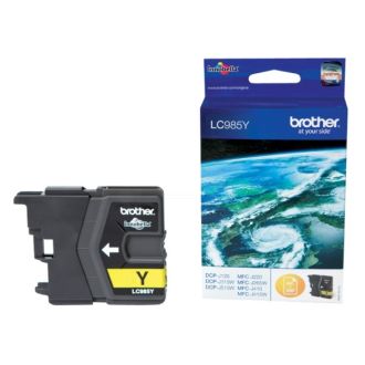 Cartouche d'origine LC985Y Brother - jaune