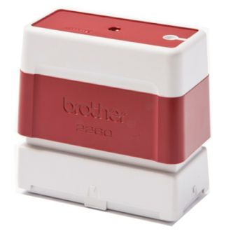 Tampon d'origine PR2260R6P Brother - rouge - pack de 6