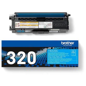 Toner d'origine TN320C Brother - cyan