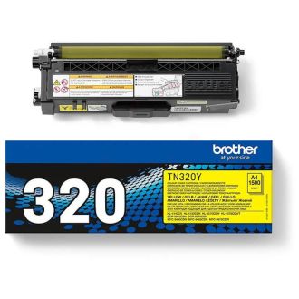 Toner d'origine TN320Y Brother - jaune