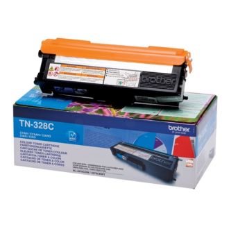 Toner d'origine TN328C Brother - cyan