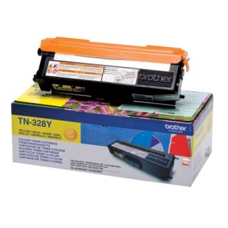 Toner d'origine TN328Y Brother - jaune