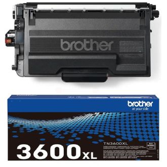 Toner d'origine TN3600XL Brother - noir