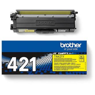 Toner d'origine TN421Y Brother - jaune