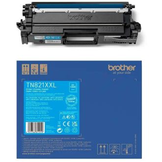 Toner d'origine TN821XXLC Brother - cyan