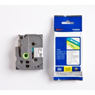 Ruban cassette d'origine TZE145 Brother - transparent, blanc