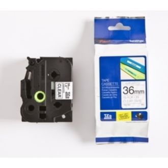 Ruban cassette d'origine TZE161 Brother - noir, transparent