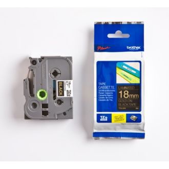 Ruban cassette d'origine TZE344 Brother - noir, or