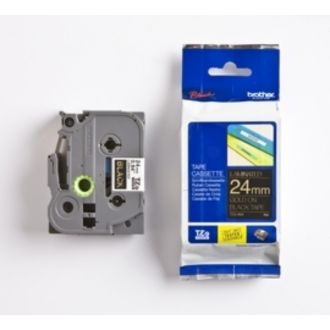 Ruban cassette d'origine TZE354 Brother - noir, or