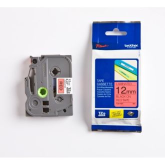 Ruban cassette d'origine TZE431 Brother - noir, rouge