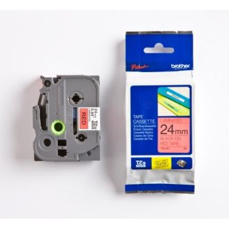 Ruban cassette d'origine TZE451 Brother - noir, rouge