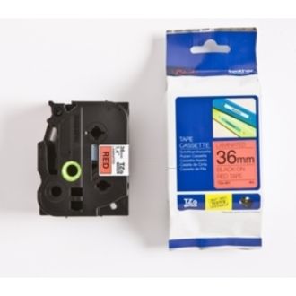 Ruban cassette d'origine TZE461 Brother - noir, rouge