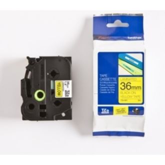 Ruban cassette d'origine TZE661 Brother - noir, jaune