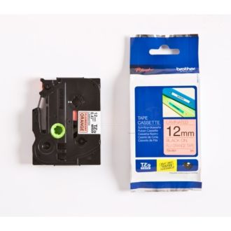 Ruban cassette d'origine TZEB31 Brother - noir, orange