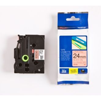 Ruban cassette d'origine TZEB51 Brother - noir, orange