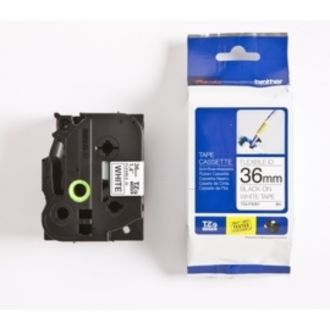 Ruban cassette d'origine TZEFX261 Brother - noir, blanc