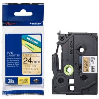 Ruban cassette d'origine TZEPR851 Brother - noir, or
