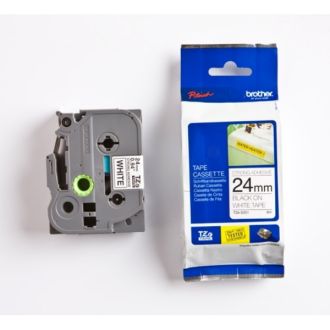 Ruban cassette d'origine TZES251 Brother - noir, blanc