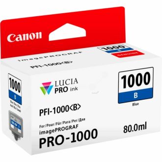 Cartouche d'origine 0555C001 / PFI-1000 B Canon - bleue