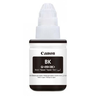 Bouteille d'encre d'origine 0663C001 / GI-490 BK Canon - noire