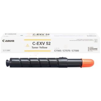 Toner d'origine 1001C002 / C-EXV 52 Canon - jaune