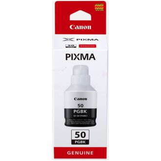 Bouteille d'encre d'origine 3386C001 / GI-50 PGBK Canon - noire
