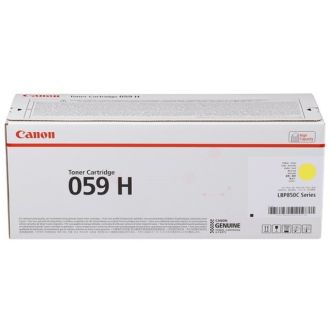 Toner d'origine 3624C001 / 059 H Canon - jaune