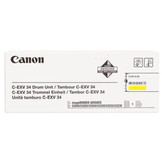 Tambour d'origine 3789B003 / C-EXV 34 Canon - jaune