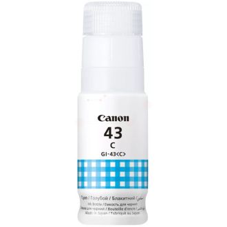 Bouteille d'encre d'origine 4672C001 / GI-43 C Canon - cyan