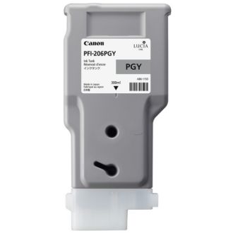 Cartouche d'origine 5313B001 / PFI-206 PGY Canon - gris photo