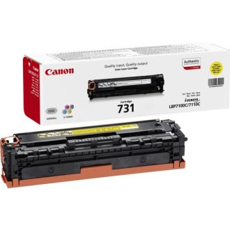 Toner d'origine 6269B002 / 731Y Canon - jaune
