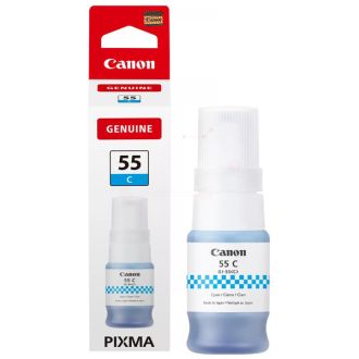 Bouteille d'encre d'origine 6289C001 / GI-55 C Canon - cyan