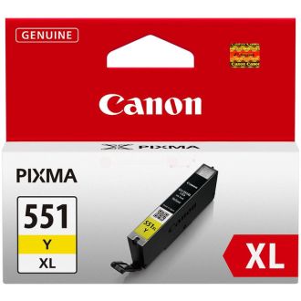 Cartouche d'origine 6446B001 / CLI-551 YXL Canon - jaune