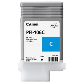 Cartouche d'origine 6622B001 / PFI-106 C Canon - cyan
