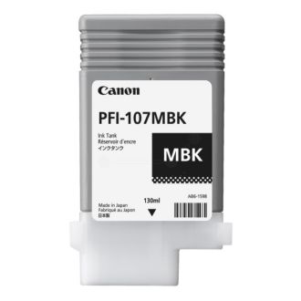 Cartouche d'origine 6704B001 / PFI-107 MBK Canon - noire