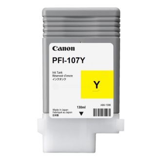 Cartouche d'origine 6708B001 / PFI-107 Y Canon - jaune