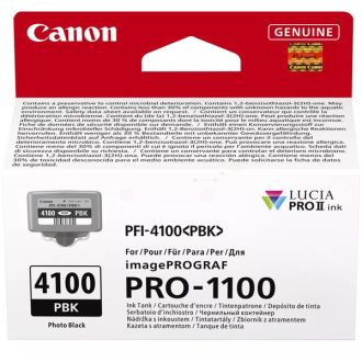 Cartouche d'origine 6777C001 / PFI-4100 PBK Canon - noire