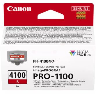 Cartouche d'origine 6785C001 / PFI-4100 R Canon - rouge