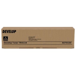 Toner d'origine A0701D0 / TN-611 K Develop - noir